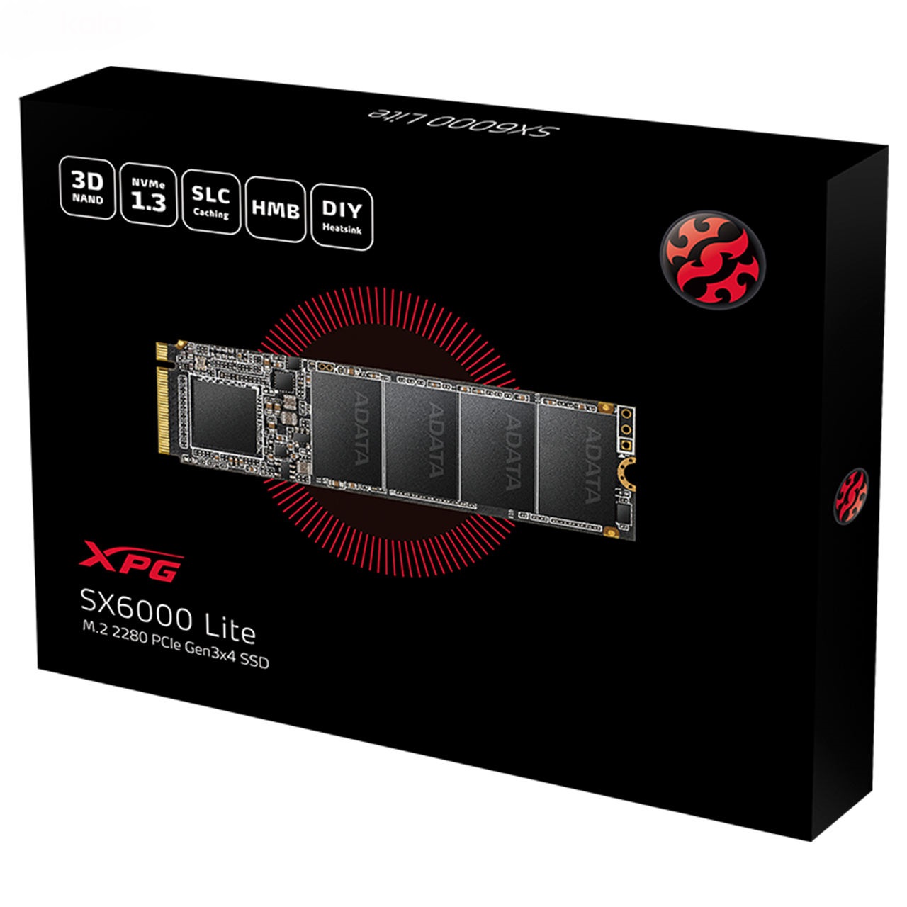 اس اس دی اینترنال ایکس پی جی مدل SX6000 Lite PCIe Gen3x4 M.2 2280 ظرفیت 1 ترابایت