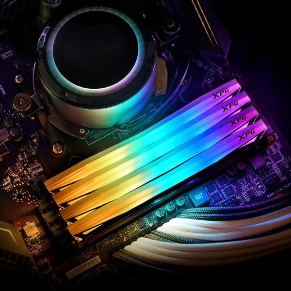 رم کامپیوتر  ای دیتا تک کاناله مدل SPECTRIX D60G DDR4 RGB RAM  با حافظه 16 گیگابایت و فرکانس 3000 مگاهرتز