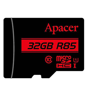 کارت حافظه microSDXC اپیسر کلاس 10 استاندارد UHS-I U1 سرعت 85MBps همراه با آداپتور SD ظرفیت 32 گیگابایت