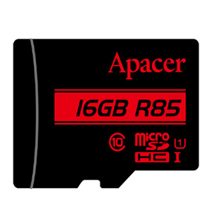 کارت حافظه microSDXC اپیسر کلاس 10 استاندارد UHS-I U1 سرعت 85MBps همراه با آداپتور SD ظرفیت 16 گیگابایت