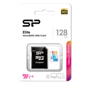 مموری میکرو اس دی سیلیکون پاور با خشاب SD مدل Color Elite ظرفیت 128GB