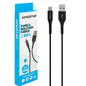 کابل شارژ کینگ استار  USB به Type-C کینگ استار مدل K69C