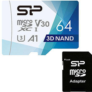 مموری میکرو اس دی سیلیکون پاور Superior Pro color A1 V30 ظرفیت 256 GB