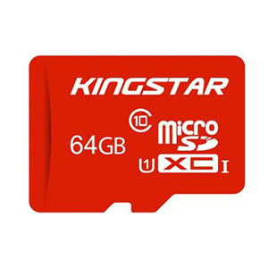 کارت حافظه 64 گیگابایت کینگ استار مدل Kingstar MicroSDHC Class 10 UHS-U1 R85