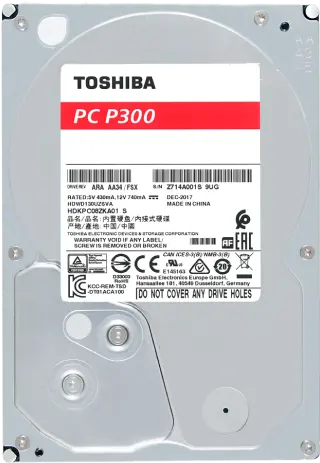 هارد دیسک اینترنال توشیبا مدل P300 ظرفیت 3 ترابایت