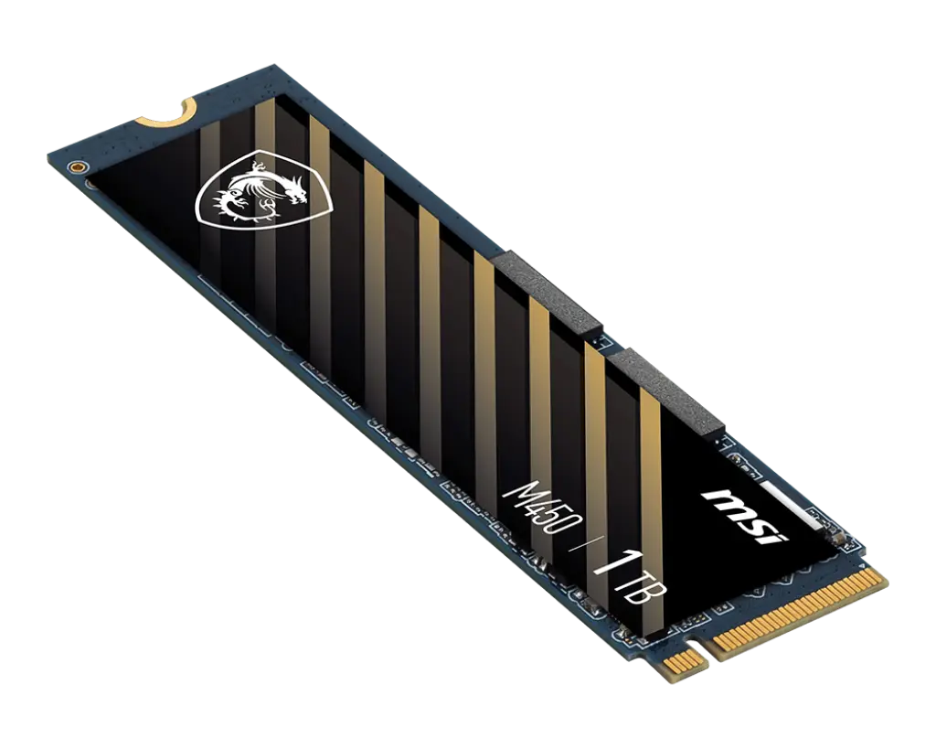 اس اس دی اینترنال ام اس آی مدل M450 PCIe 4.0 NVMe M.2 ظرفیت 250 گیگابایت