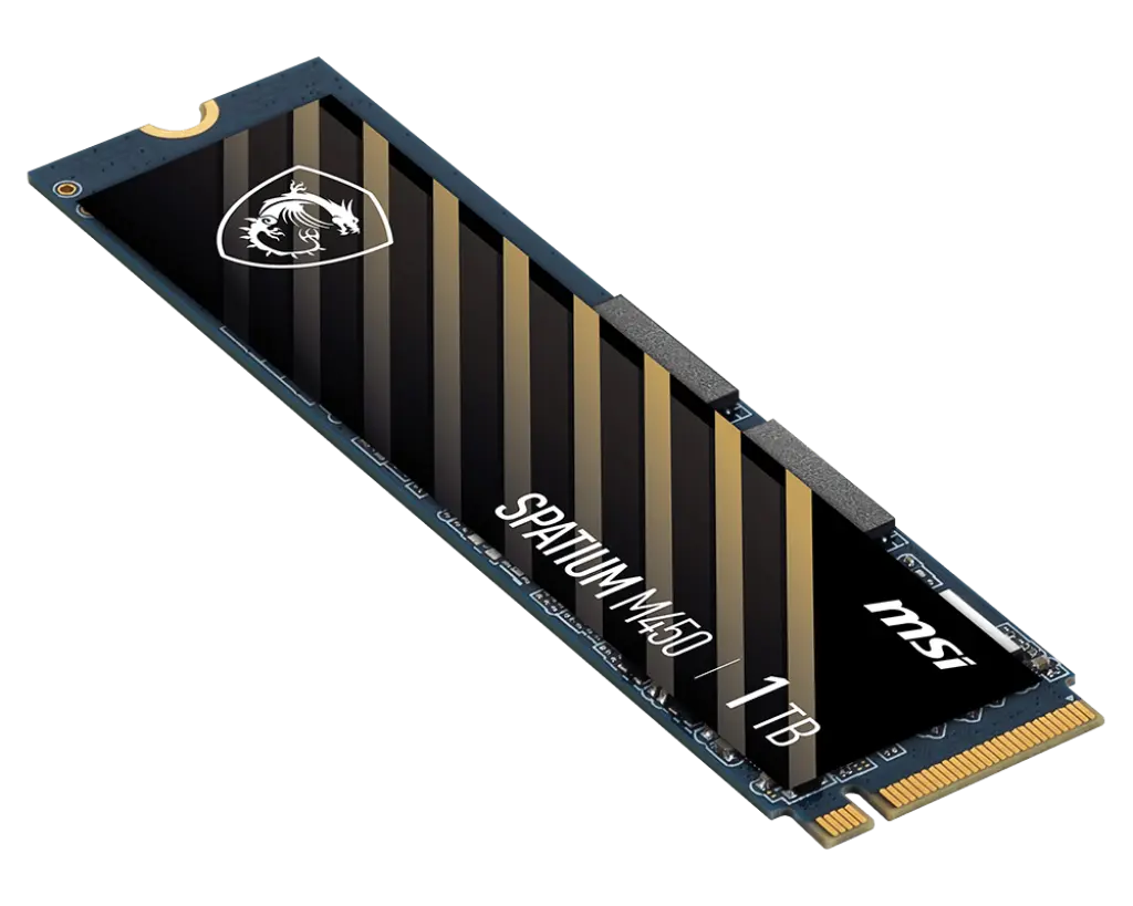 اس اس دی اینترنال ام اس آی مدل SPATIUM M450 PCIe 4.0 NVMe M.2 ظرفیت 500 گیگابایت