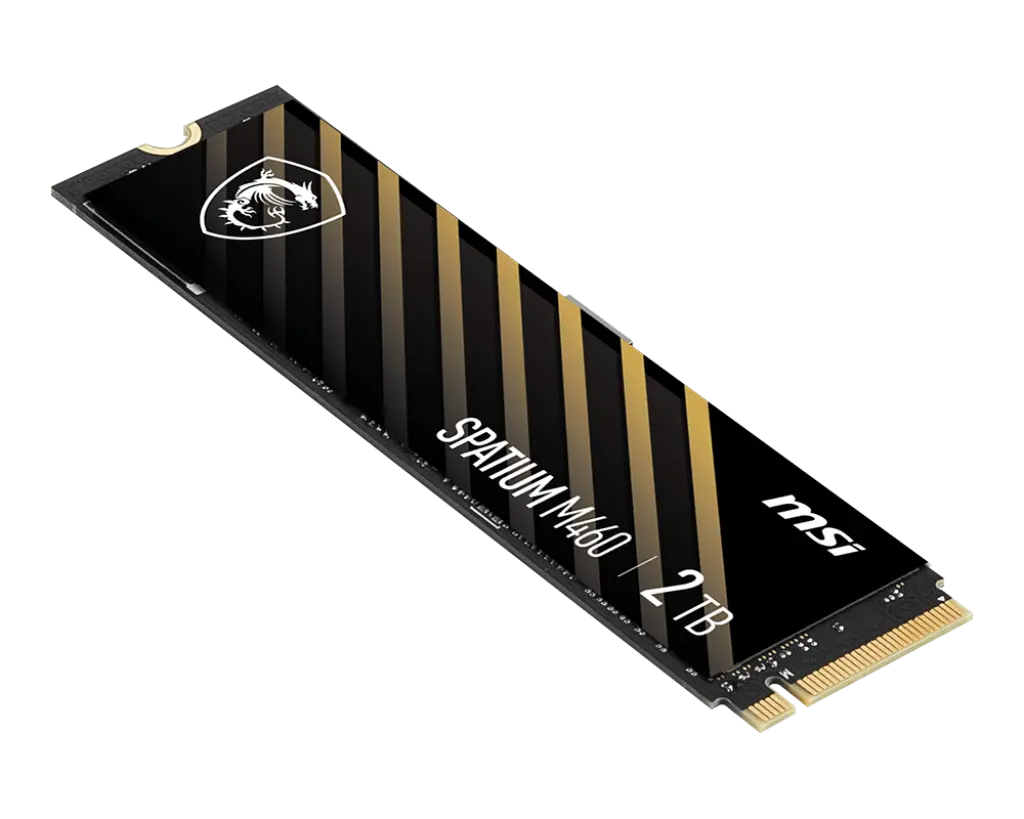 اس اس دی اینترنال ام اس آی مدل SPATIUM M460 PCIe 4.0 NVMe M.2 ظرفیت 250 گیگابایت