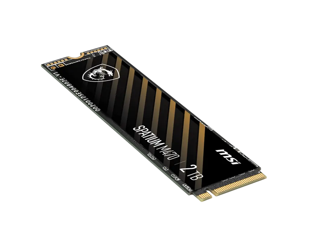 اس اس دی اینترنال ام اس آی مدل SPATIUM M470 PCIe 4.0 NVMe M.2 ظرفیت 1 ترابایت