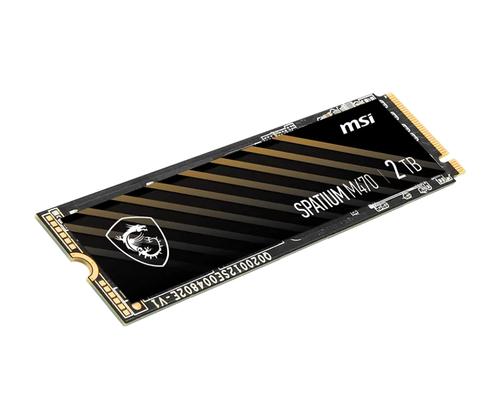 اس اس دی اینترنال ام اس آی مدل SPATIUM M470 PCIe 4.0 NVMe M.2 ظرفیت 1 ترابایت