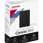 هارد دیسک اکسترنال توشیبا مدل  Canvio Slim  ظرفیت 1 ترابایت