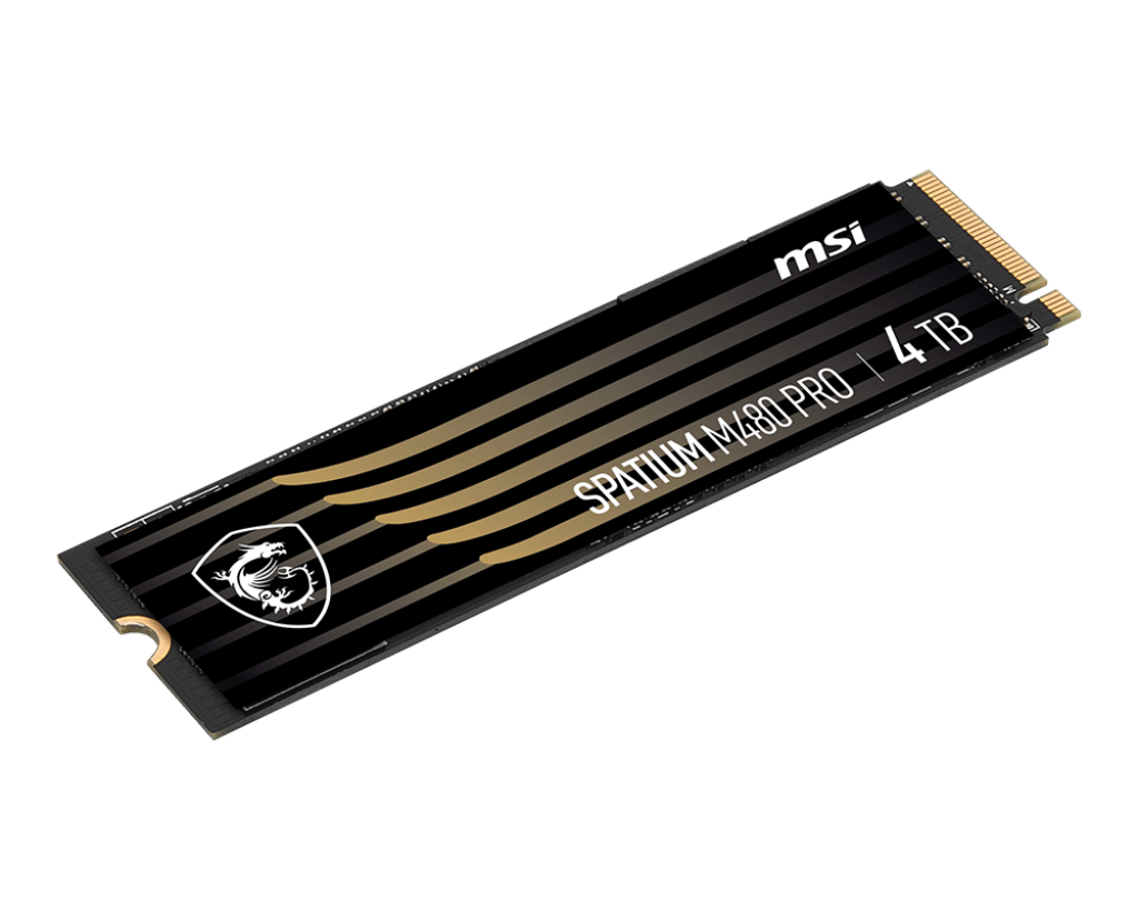 اس اس دی اینترنال ام اس آی مدل SPATIUM M480 PRO PCIe 4.0 NVMe M.2 ظرفیت 2 ترابایت