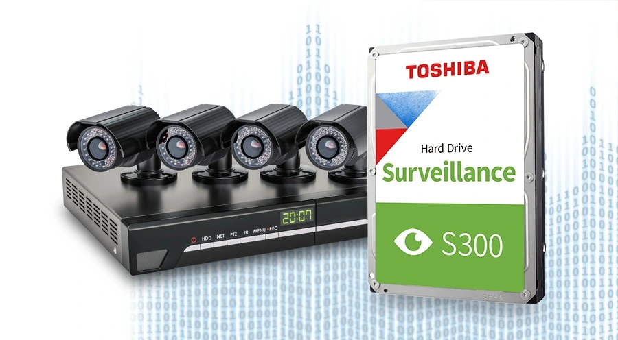 هارد دیسک اینترنال توشیبا مدل s300 surveillance ظرفیت 4 ترابایت