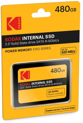 اس اس دی اینترنال کداک مدل  KODAK SSD X150 ظرفیت 480 گیگابایت