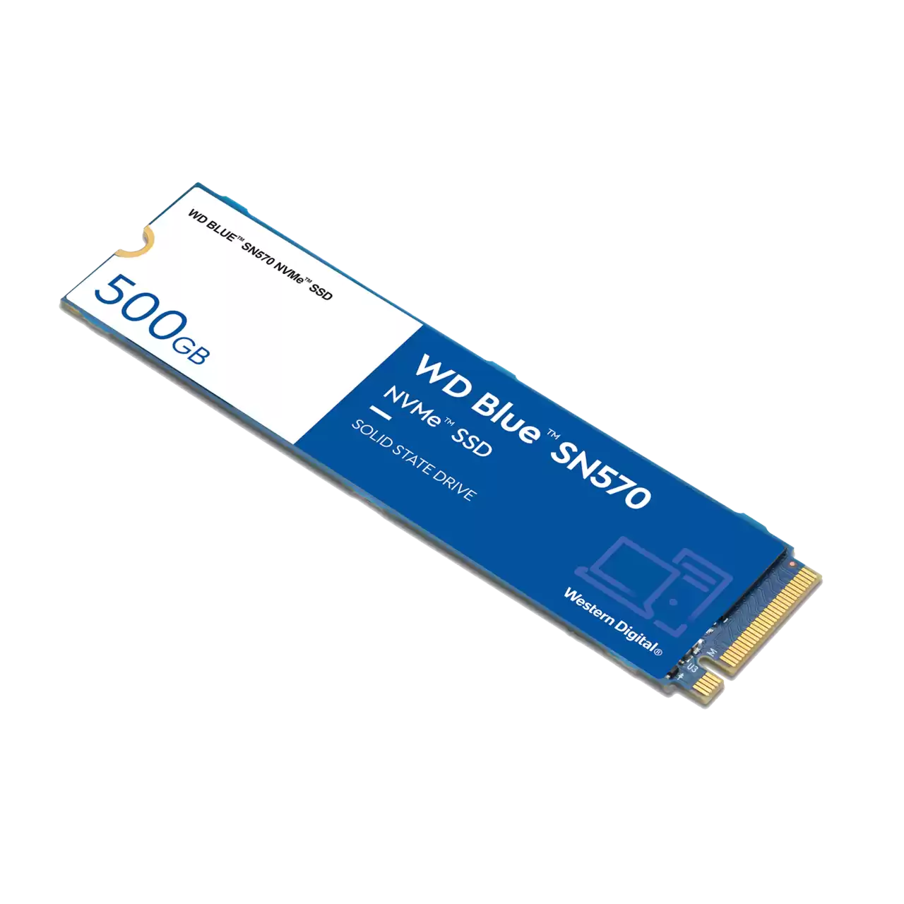 اس اس دی اینترنال وسترن دیجیتال WD Blue SN570 NVMe™ SSD ظرفیت 500 گیگابایت