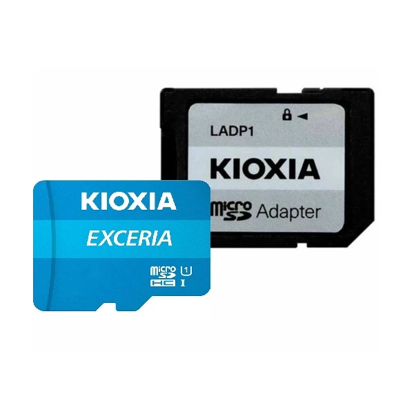 کارت حافظه میکرو اس دی اکسریا کیوکسیا  KIOXIA EXCERIA microSD Memory SDHC UHS-I CARD  ظرفیت 32 گیگابایت