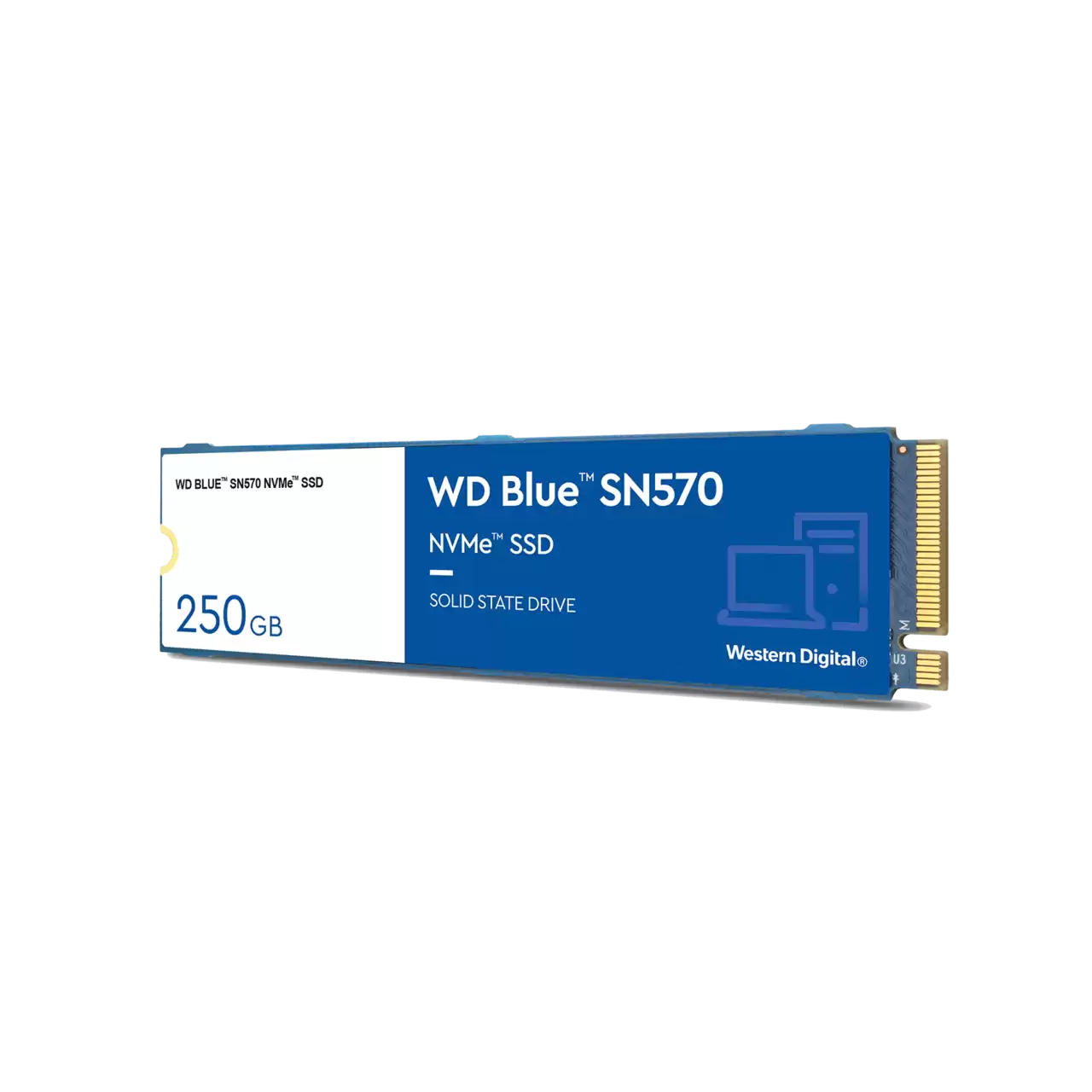 اس اس دی اینترنال وسترن دیجیتال WD Blue SN570 NVMe™ SSD ظرفیت 250 گیگابایت