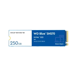 اس اس دی اینترنال وسترن دیجیتال WD Blue SN570 NVMe™ SSD ظرفیت 250 گیگابایت
