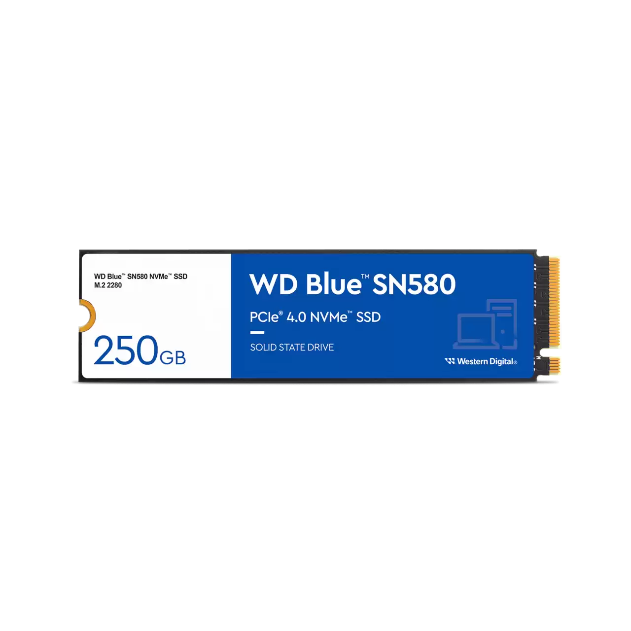 اس اس دی اینترنال وسترن دیجیتال مدل WD Blue SN580 NVMe ظرفیت 250 گیگابایت