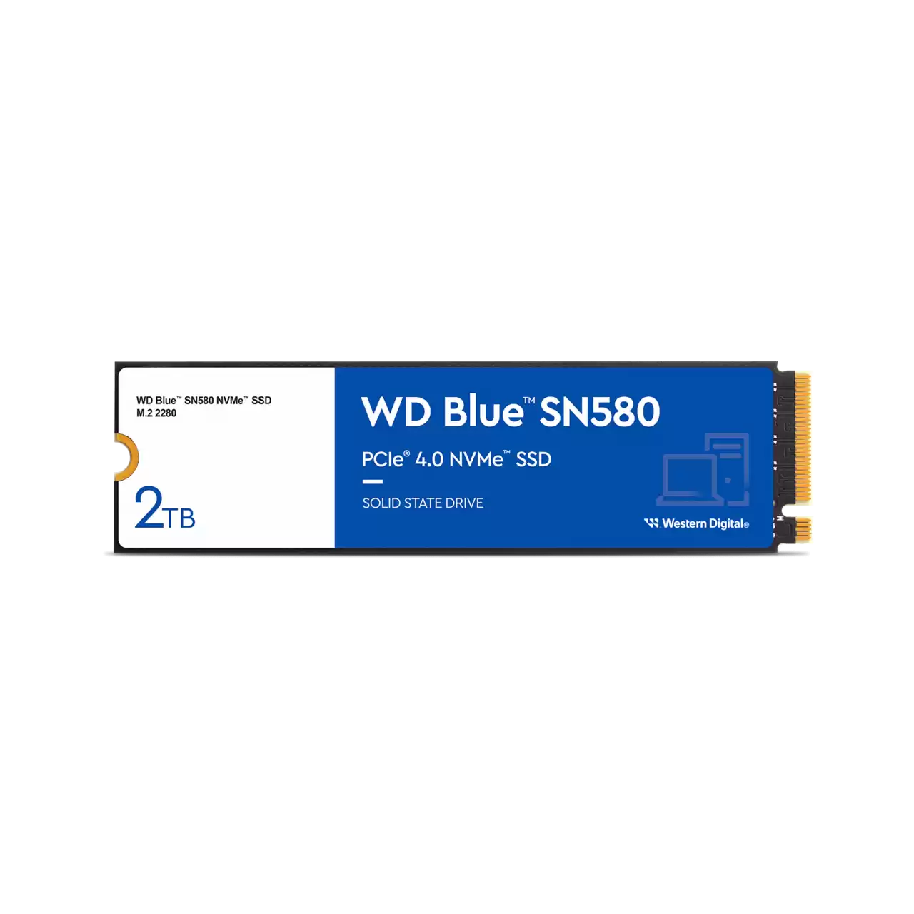 اس اس دی اینترنال وسترن دیجیتال مدل WD Blue SN580 NVMe ظرفیت 2 ترابایت