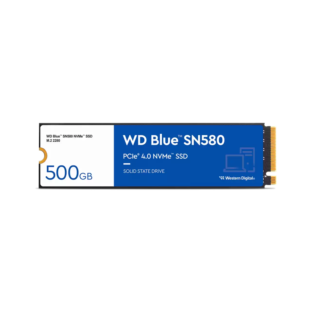 اس اس دی اینترنال وسترن دیجیتال مدل WD Blue SN580 NVMe ظرفیت 500 گیگابایت