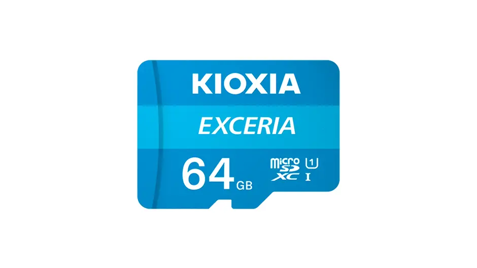 کارت حافظه میکرو اس دی اکسریا کیوکسیا  KIOXIA EXCERIA microSD Memory SDHC UHS-I CARD 64GB  ظرفیت 64 گیگابایت