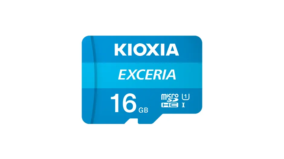 کارت حافظه میکرو اس دی اکسریا کیوکسیا  KIOXIA EXCERIA microSD Memory SDHC UHS-I CARD  ظرفیت 16 گیگابایت