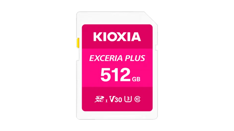 کارت حافظه کیوکسیا مدل اکسریا پلاس KIOXIA EXCERIA PLUS SD Memory Card ظرفیت 512 گیگابایت