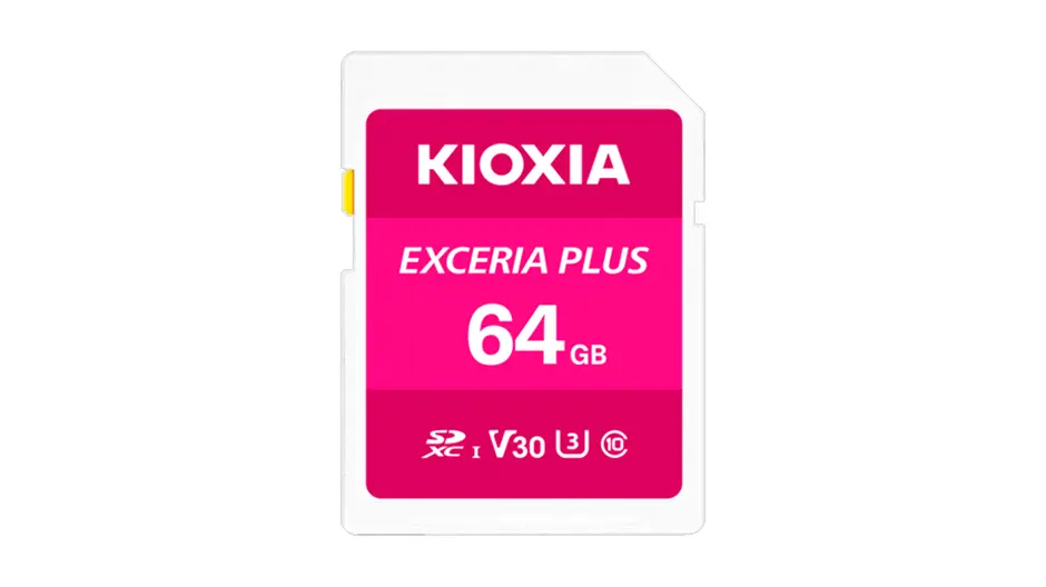 کارت حافظه کیوکسیا مدل اکسریا پلاس KIOXIA EXCERIA PLUS SD Memory Card ظرفیت 64 گیگابایت