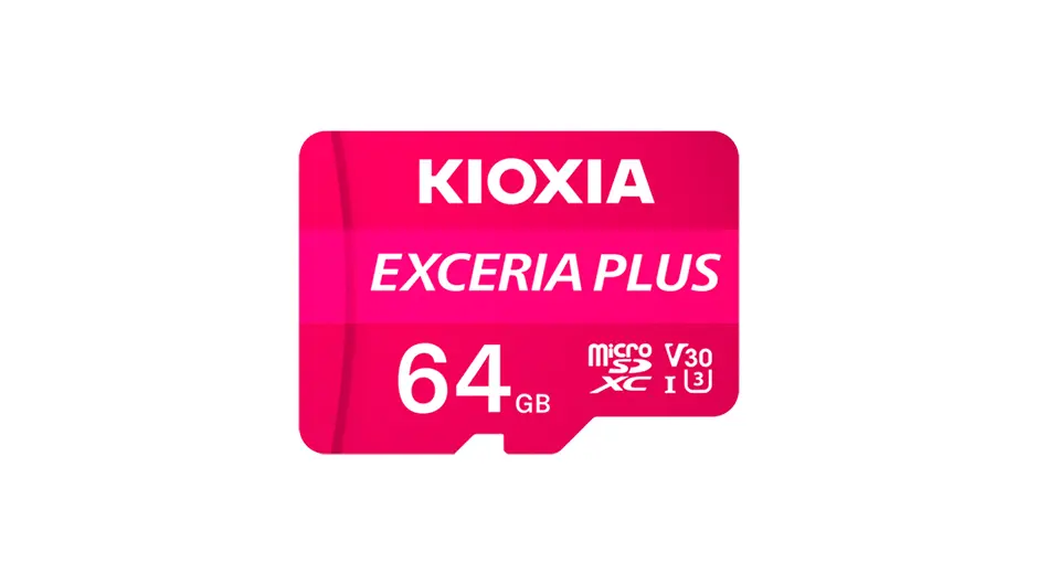 کارت حافظه‌ microSDXC کیوکسیا مدل KIOXIA EXCERIA PLUS microSD Memory Card  ظرفیت 64 گیگابایت