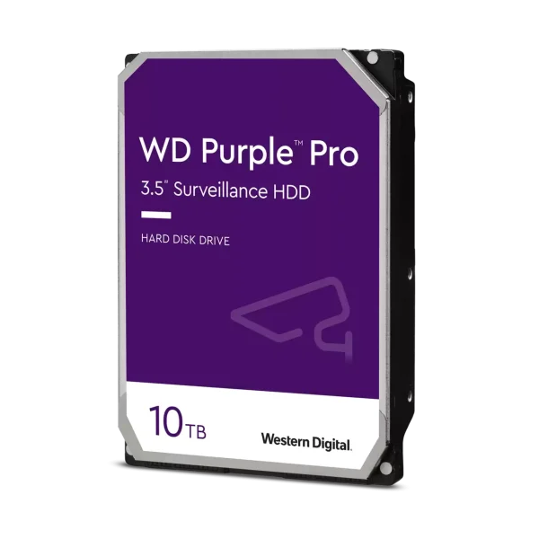 هارد دیسک اینترنال وسترن دیجیتالWestern Digital WD Purple Pro Smart Video Hard Drive ظرفیت 10 ترابایت