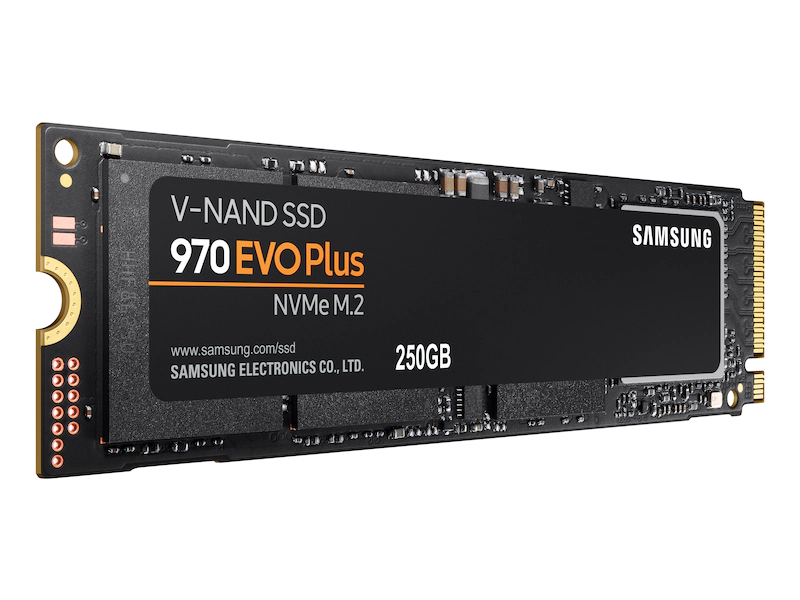 اس اس دی اینترنال سامسونگ مدل SAMSUNG 970 EVO Plus NVMe M.2 SSD ظرفیت 250 گیگابایت