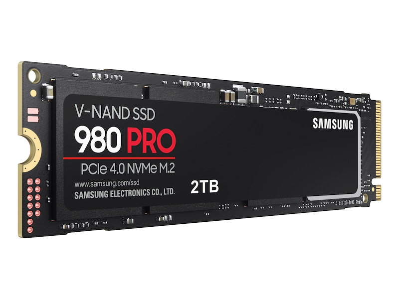 اس اس دی اینترنال سامسونگ مدل SAMSUNG 980PRO PCIe NVMe SSD ظرفیت 2 ترابایت