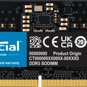رم لپ تاپ کروشیال مدل Crucial 8GB DDR5-4800 SODIMM