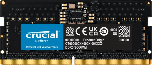 رم لپ تاپ کروشیال مدل Crucial 8GB DDR5-4800 SODIMM