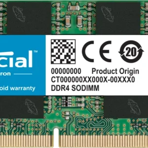 رم لپ تاپ تک کاناله کروشیال مدل Crucial 4GB DDR4-2400 SODIMM ظرفیت 4 گیگابایت .NOZHAN IT.COM