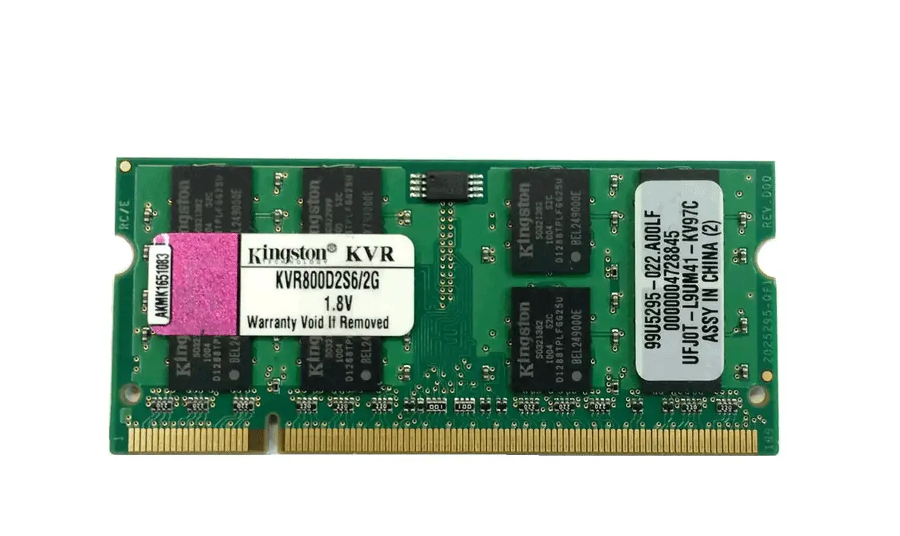 رم لپ تاپ کینگستون RAM Kingston  DDR2 PC2 ظرفیت 2 گیگابایت