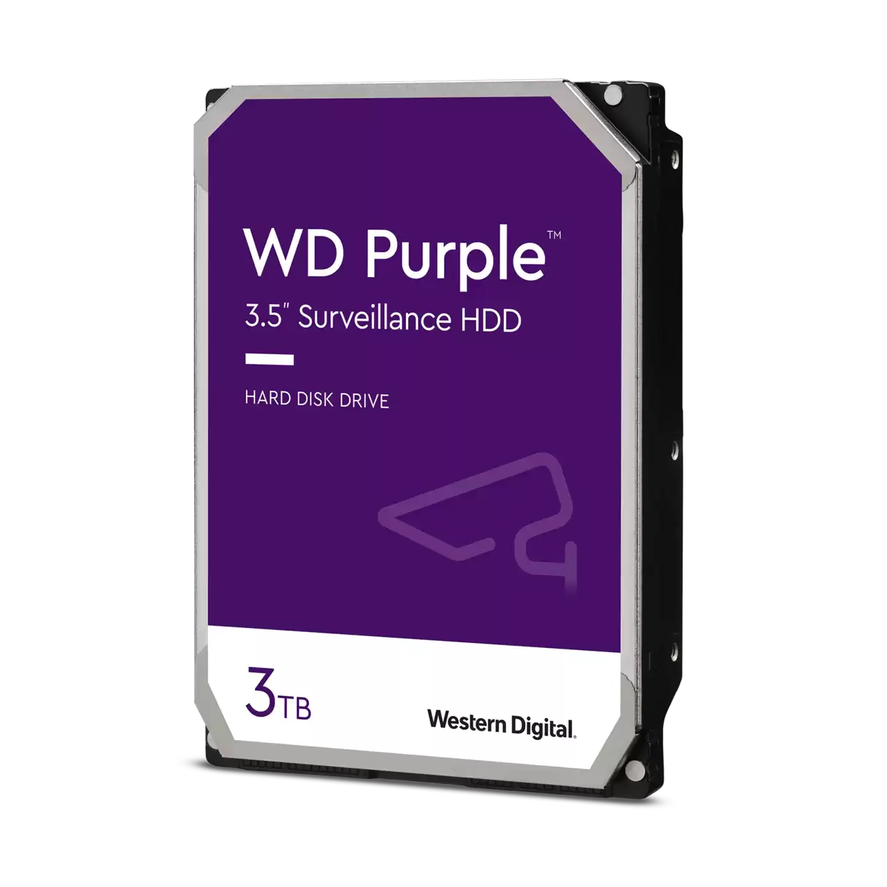 هارد دیسک اینترنال دیجیتال وسترن مدل WD Purple Surveillance Hard Drive ظرفیت 3 ترابایت