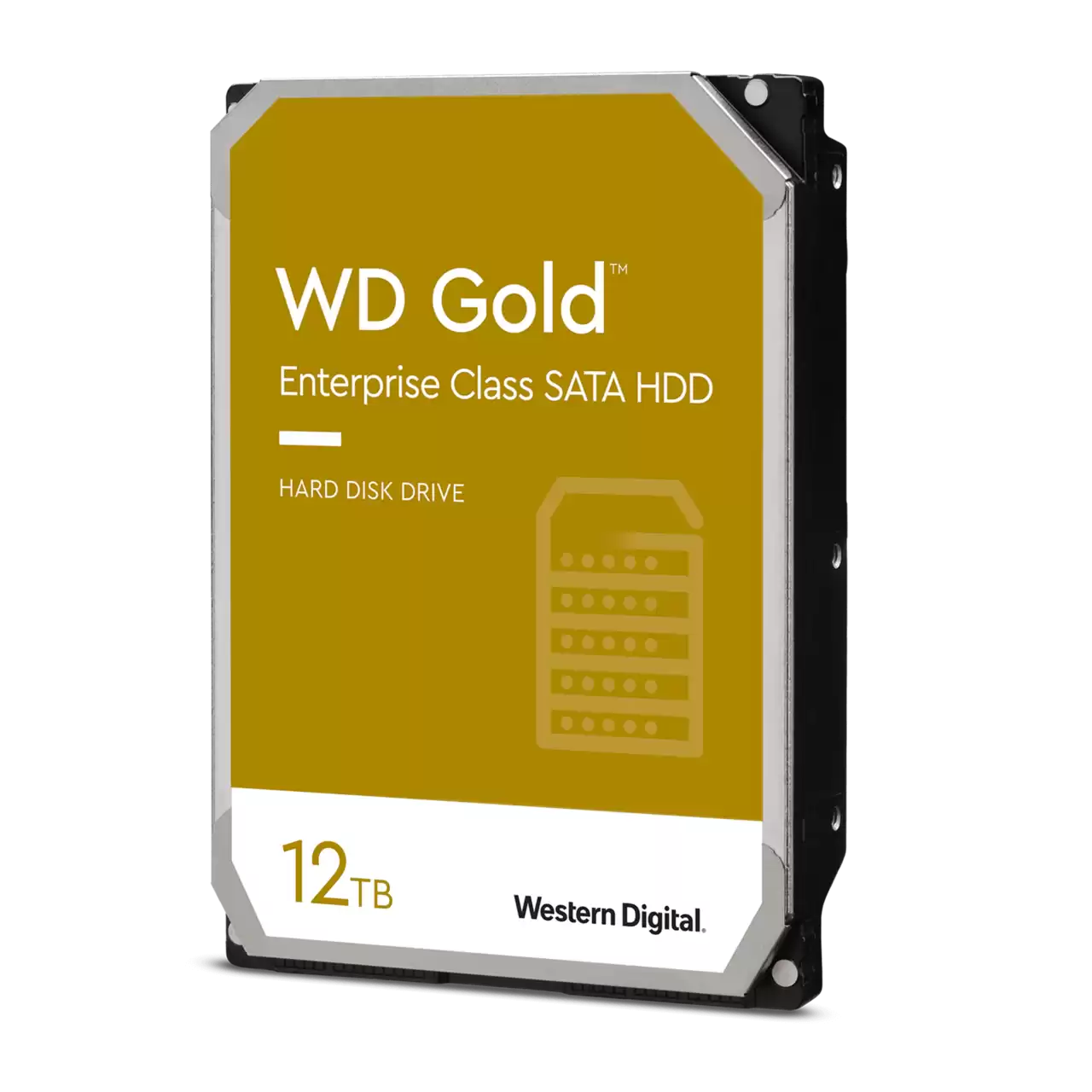 هارد دیسک اینترنال وسترن دیجیتال مدل Western Digital WD Gold Enterprise Class SATA HDD ظرفیت 12 ترابایت