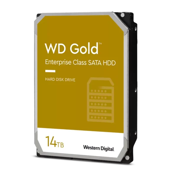 هارد دیسک اینترنال وسترن دیجیتال مدل Western Digital WD Gold Enterprise Class SATA HDD ظرفیت 14 ترابایت