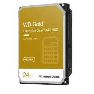 هارد دیسک اینترنال وسترن دیجیتال مدل Western Digital WD Gold Enterprise Class SATA HDD ظرفیت 24 ترابایت