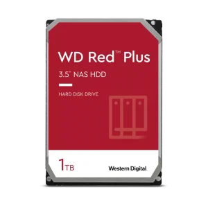 هارد دیسک اینترنال وسترن دیجیتال مدل Western Digital WD Red Plus NAS Hard Drive 3.5-Inch ظرفیت 1 ترابایت