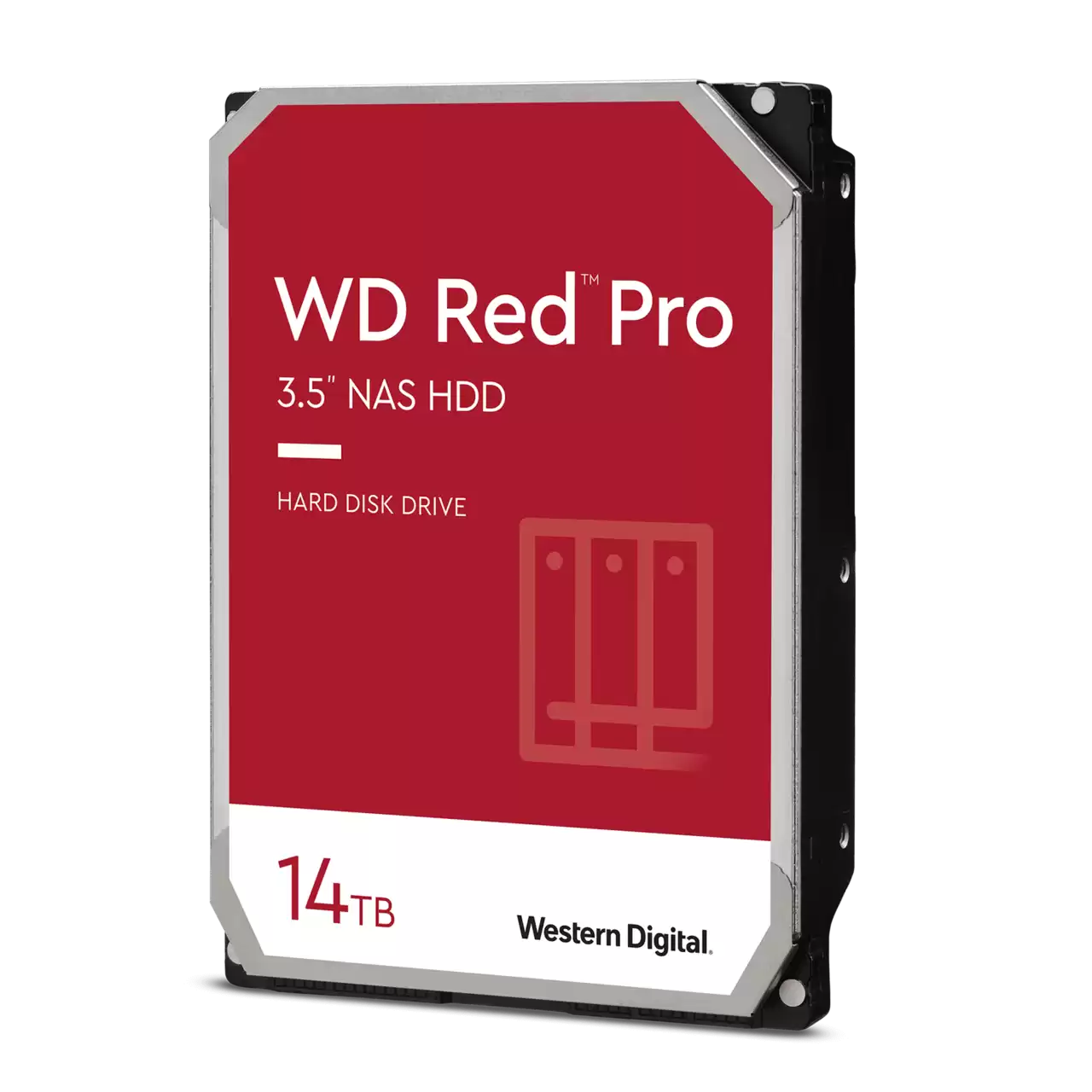 هارد دیسک اینترنال وسترن دیجیتال مدل Western Digital WD Red Pro NAS Hard Drive ظرفیت 14 ترابایت