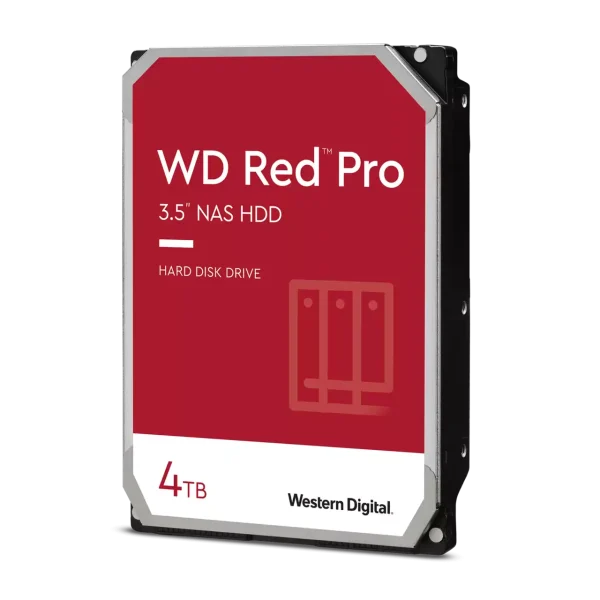 هارد دیسک اینترنال وسترن دیجیتال مدل Western Digital WD Red Pro NAS Hard Drive ظرفیت 4 ترابایت