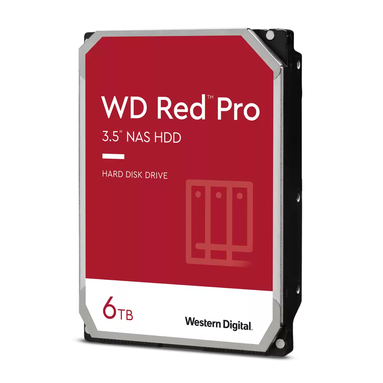هارد دیسک اینترنال وسترن دیجیتال مدل Western Digital WD Red Pro NAS Hard Drive ظرفیت 6 ترابایت