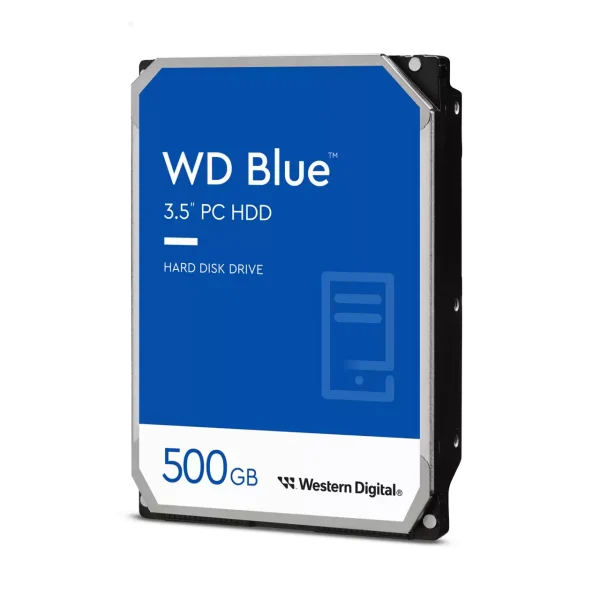 هارد دیسک اینترنال وسترن دیجیتال مدل WD Blue PC Desktop Hard Drive ظرفیت 500 گیگابایت