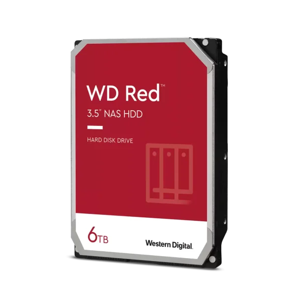 هارددیسک اینترنال وسترن دیجیتال مدل Western Digital WD Red NAS Hard Drive ظرفیت 6 ترابایت